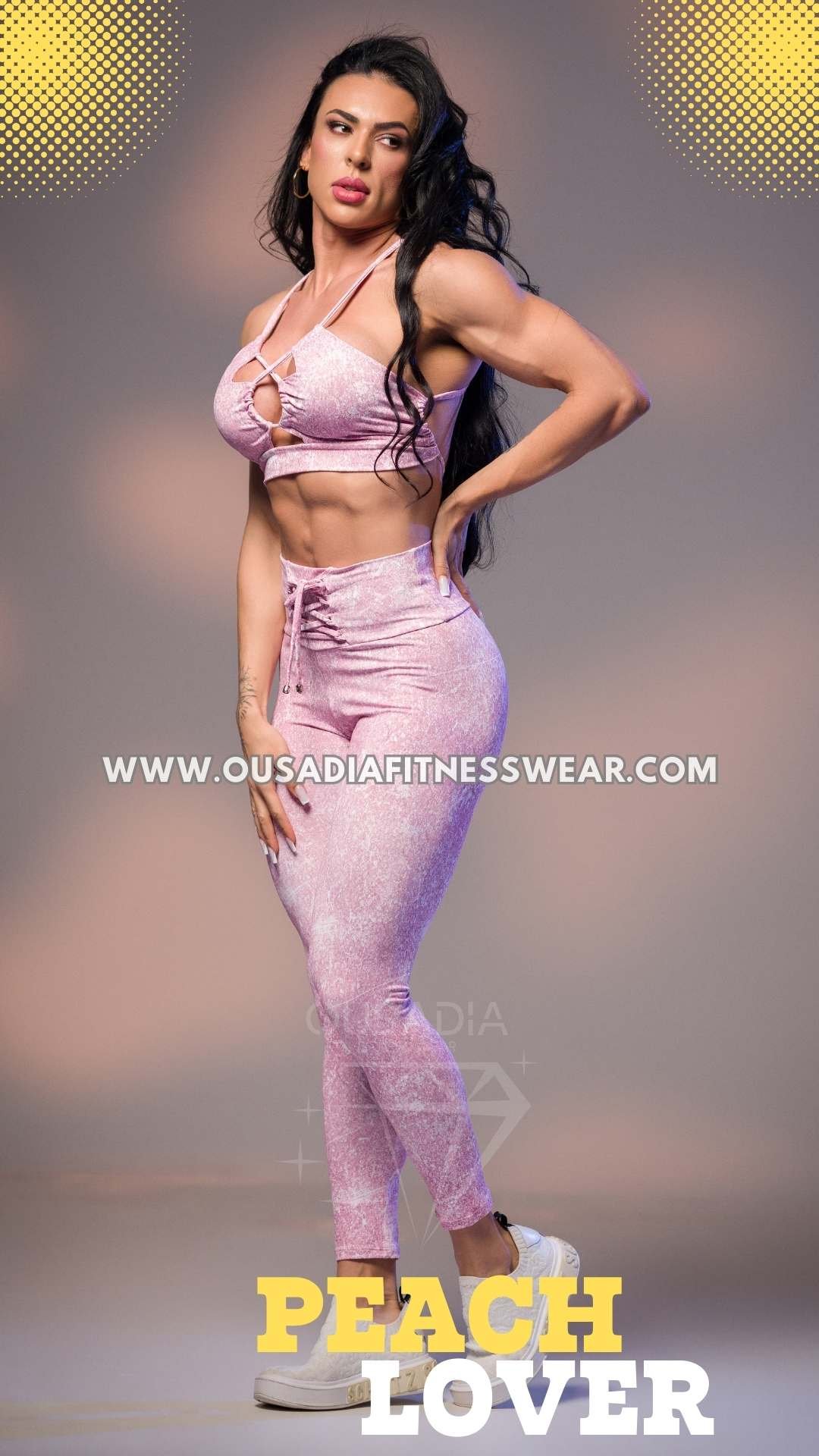 Conjunto Peach Lover Rosa